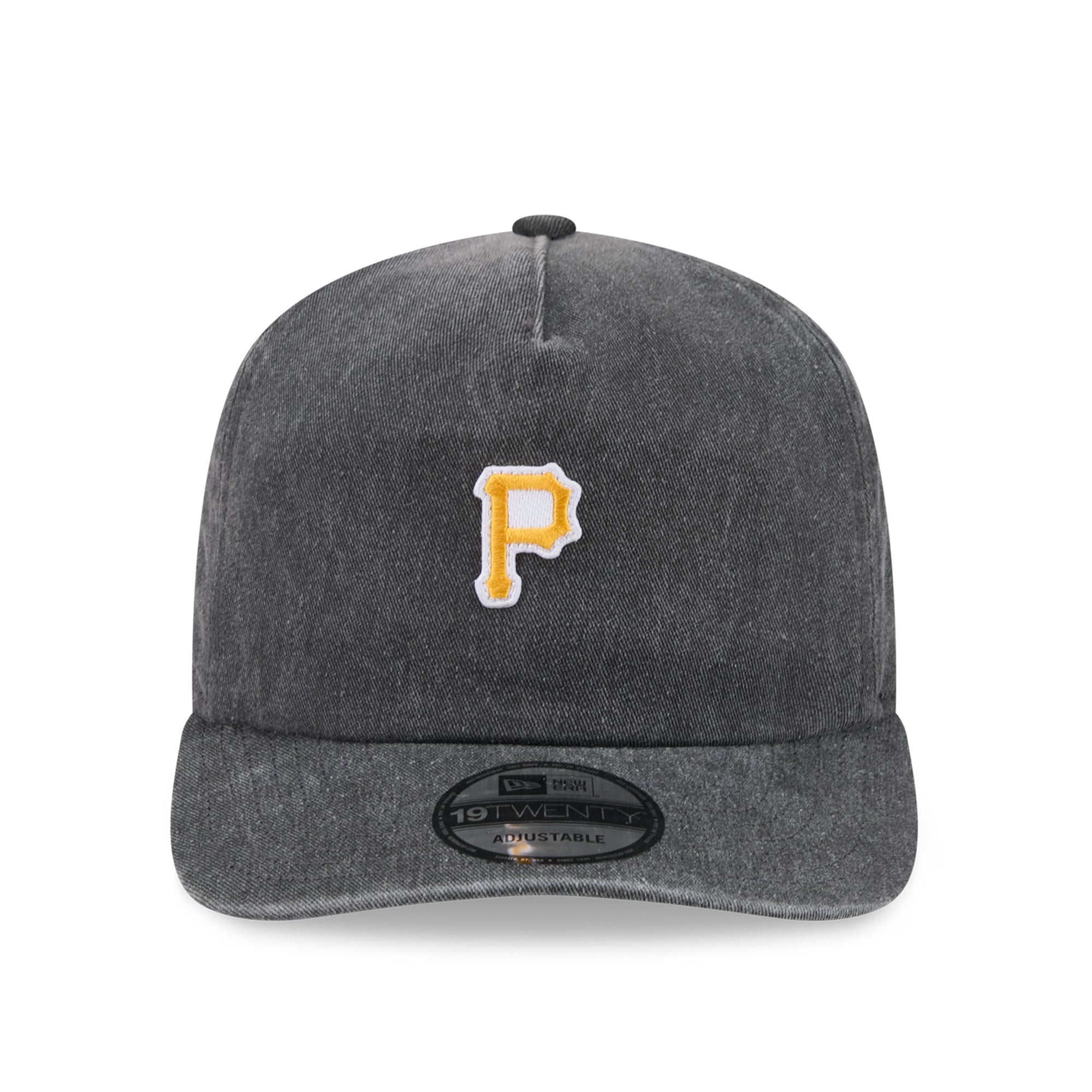 Casquette New Era noire Pittsburgh Pirates 19TWENTY pour homme, micro-ajustable