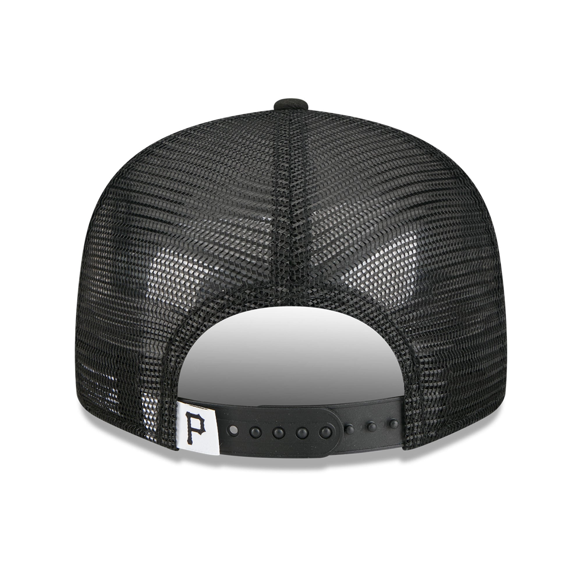 Casquette trucker ajustable New Era 9FIFTY Pittsburgh Pirates noire pour homme