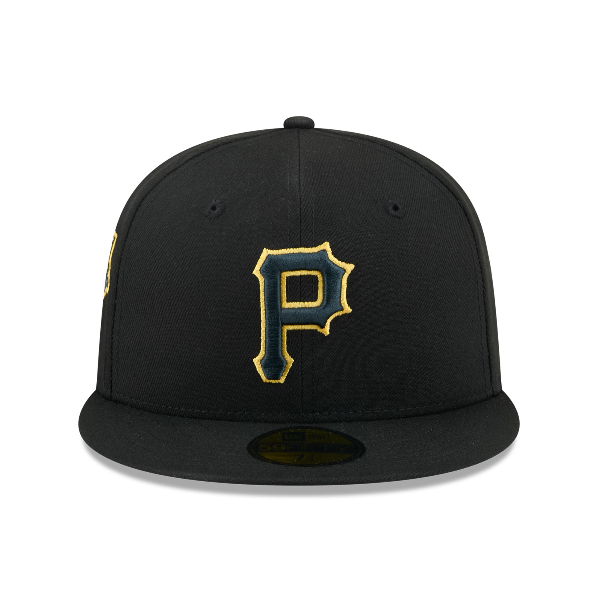 Casquette ajustée New Era 59FIFTY noire Pittsburgh Pirates pour homme