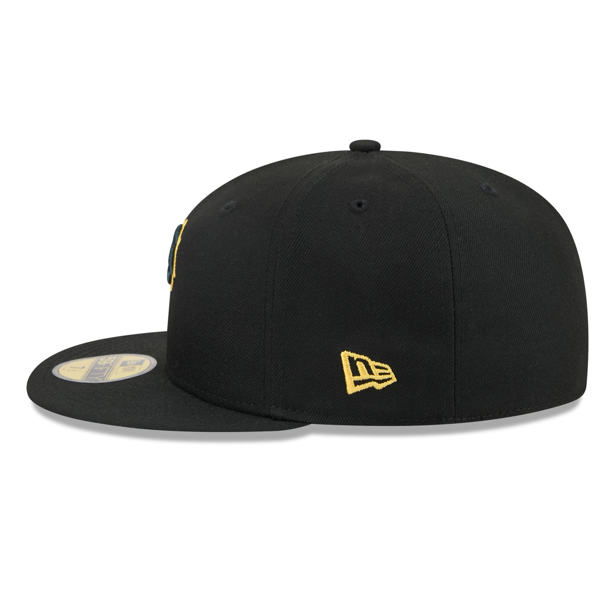 Casquette ajustée New Era 59FIFTY noire Pittsburgh Pirates pour homme