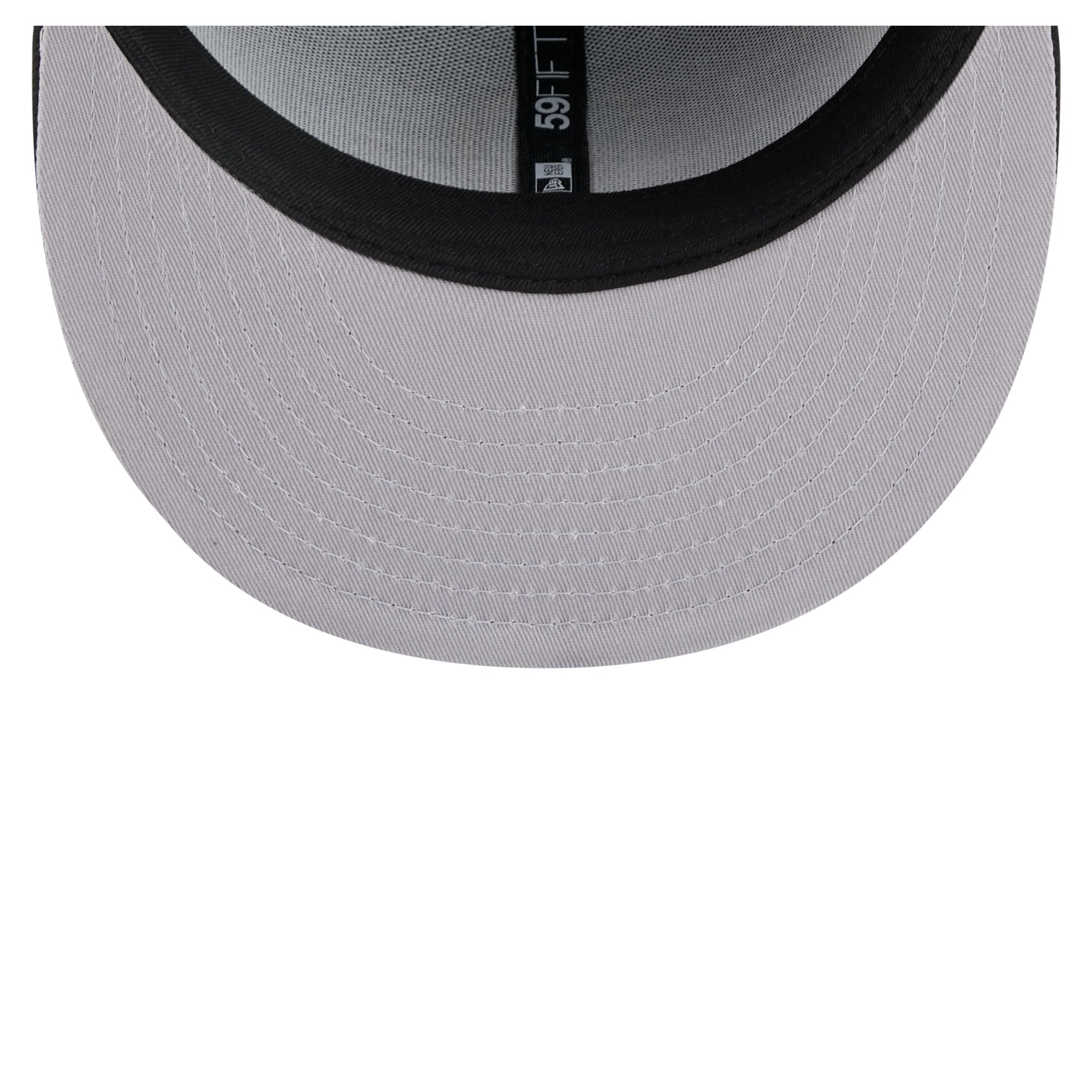 Casquette ajustée New Era 59FIFTY noire Pittsburgh Pirates pour homme