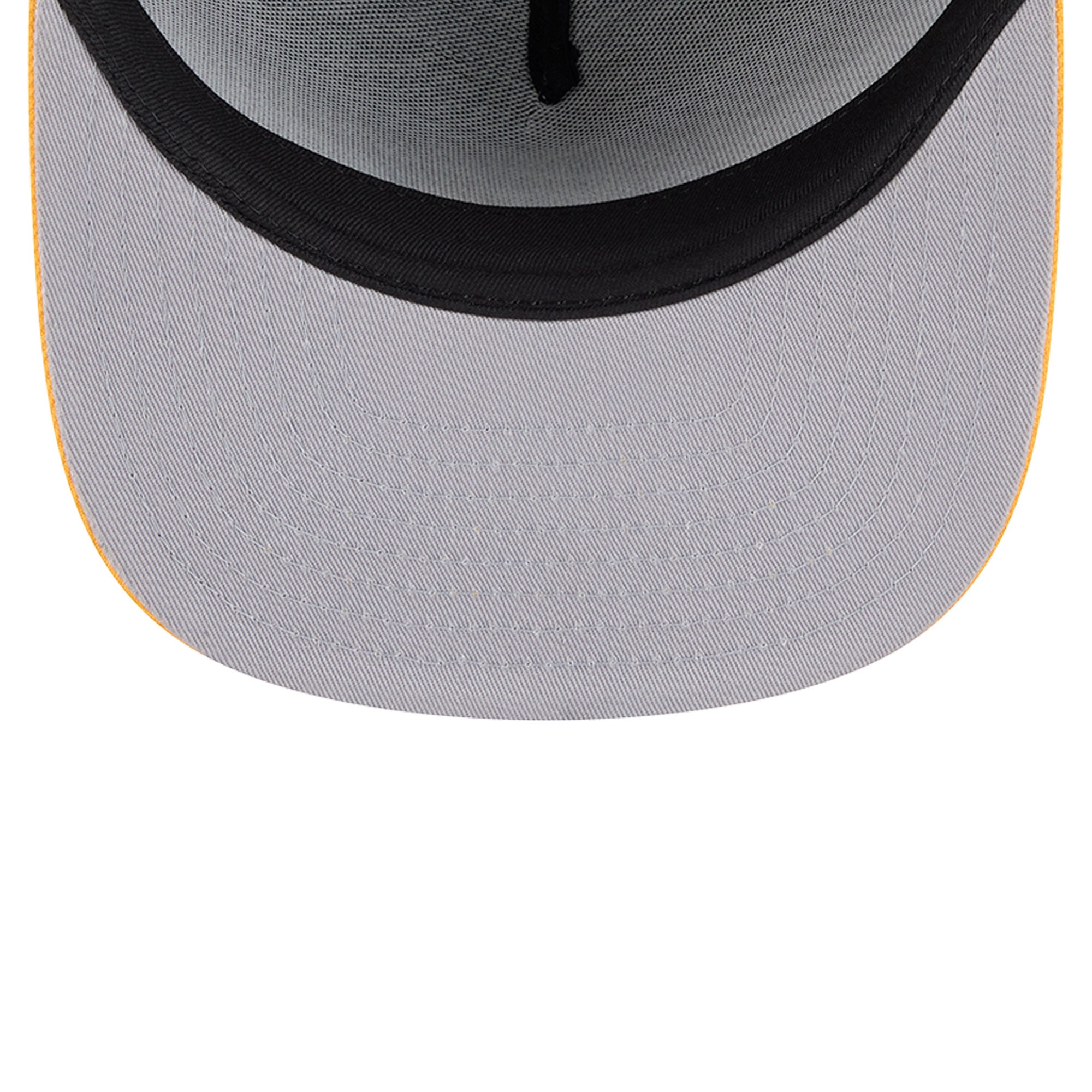 Casquette snapback New Era Pittsburgh Pirates noire et or à motif chenille dégradé, modèle A-Frame 9FIFTY pour homme