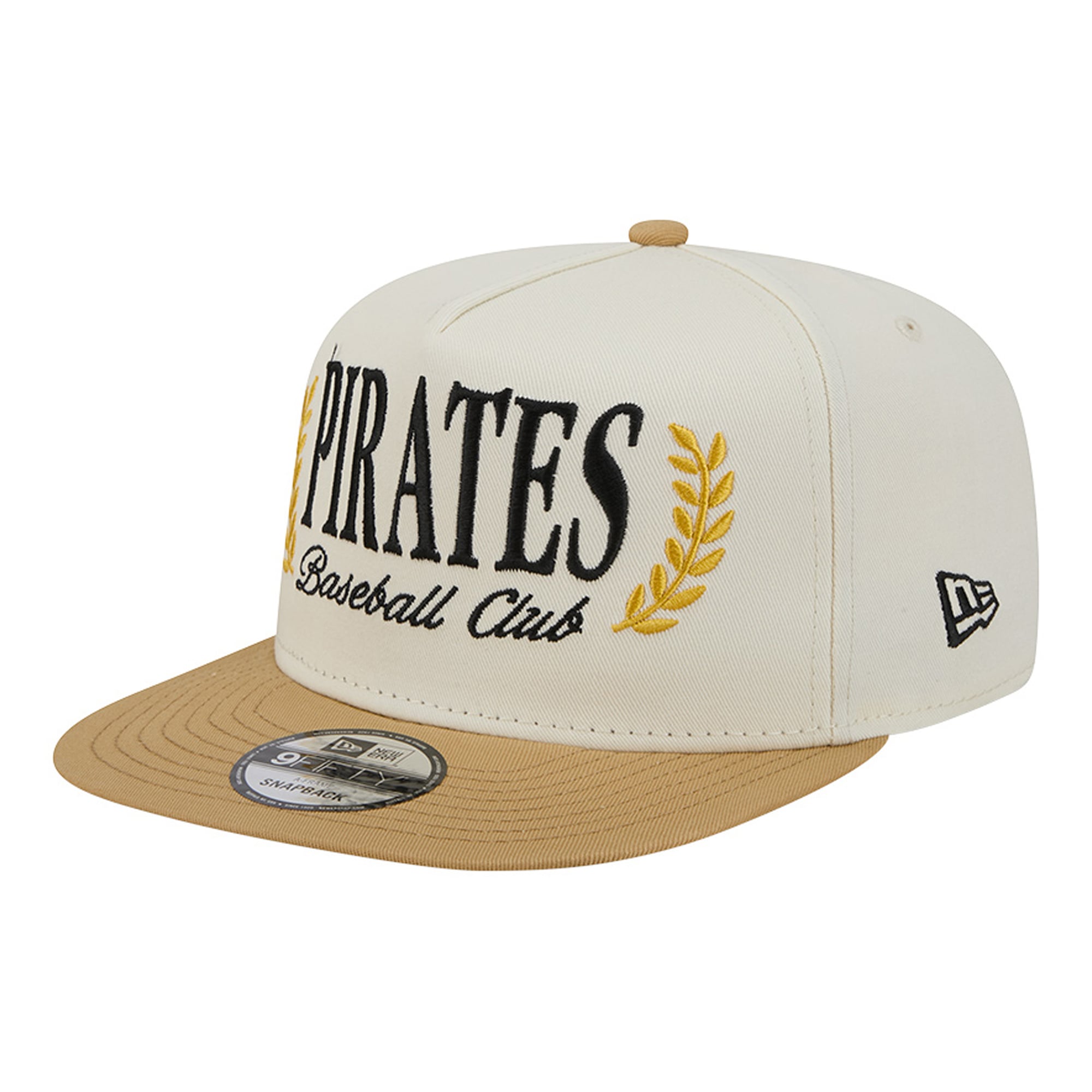 Casquette snapback New Era crème Pittsburgh Pirates Club 9FIFTY pour homme