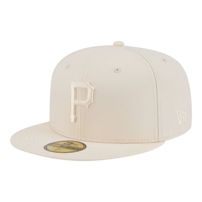 Pittsburgh Pirates New Era Color Pack 59FIFTY Fitted Hat - Cream