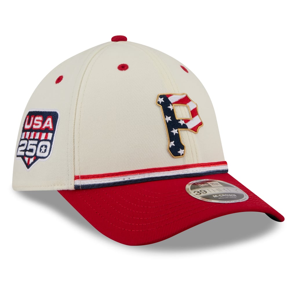 Gorra flexible New Era USA 250 39THIRTY MCrown de los Pittsburgh