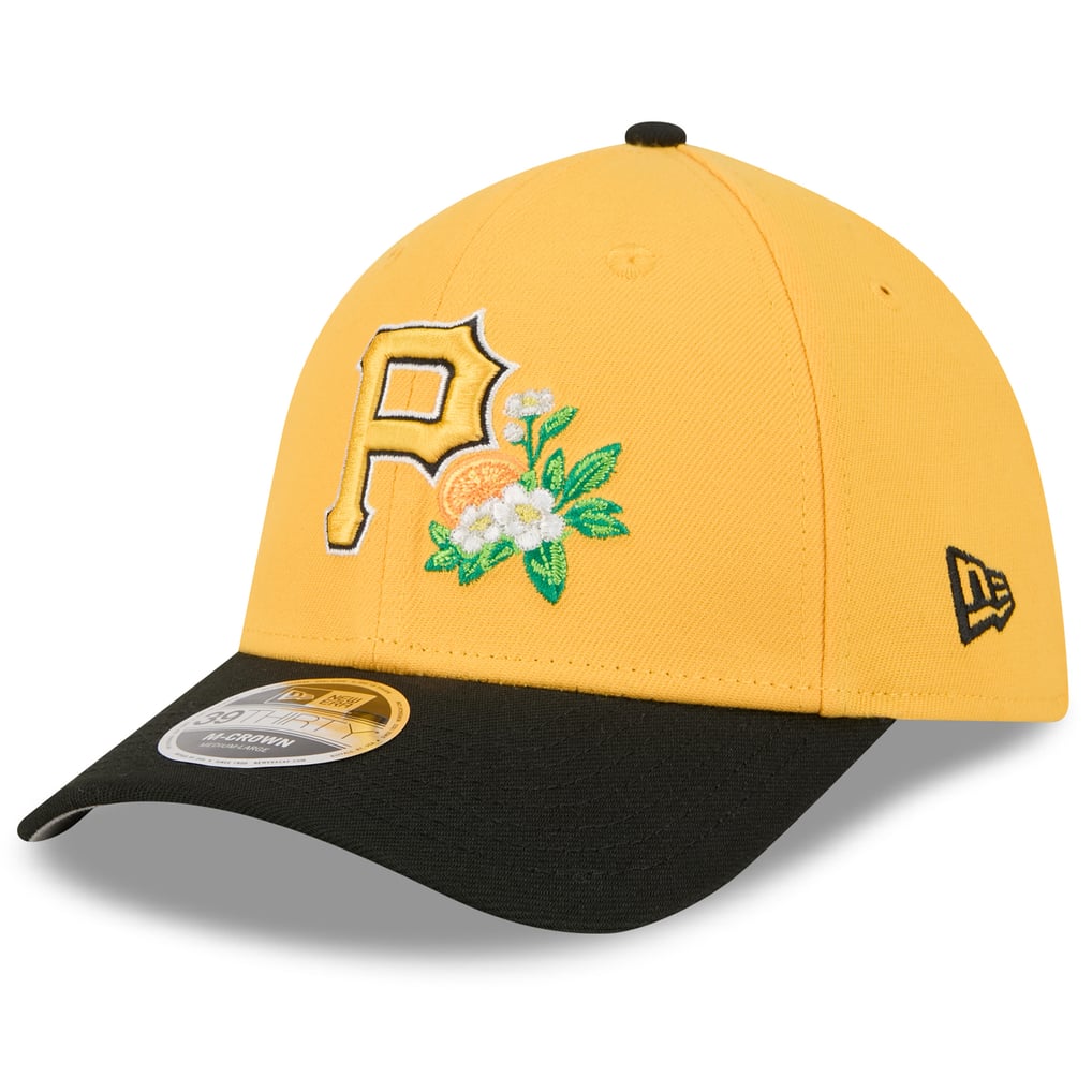 Spring Day Hat Pittsburgh Pirates New Era 2026 Spring Training M-Crown 39THIRTY Flex ...