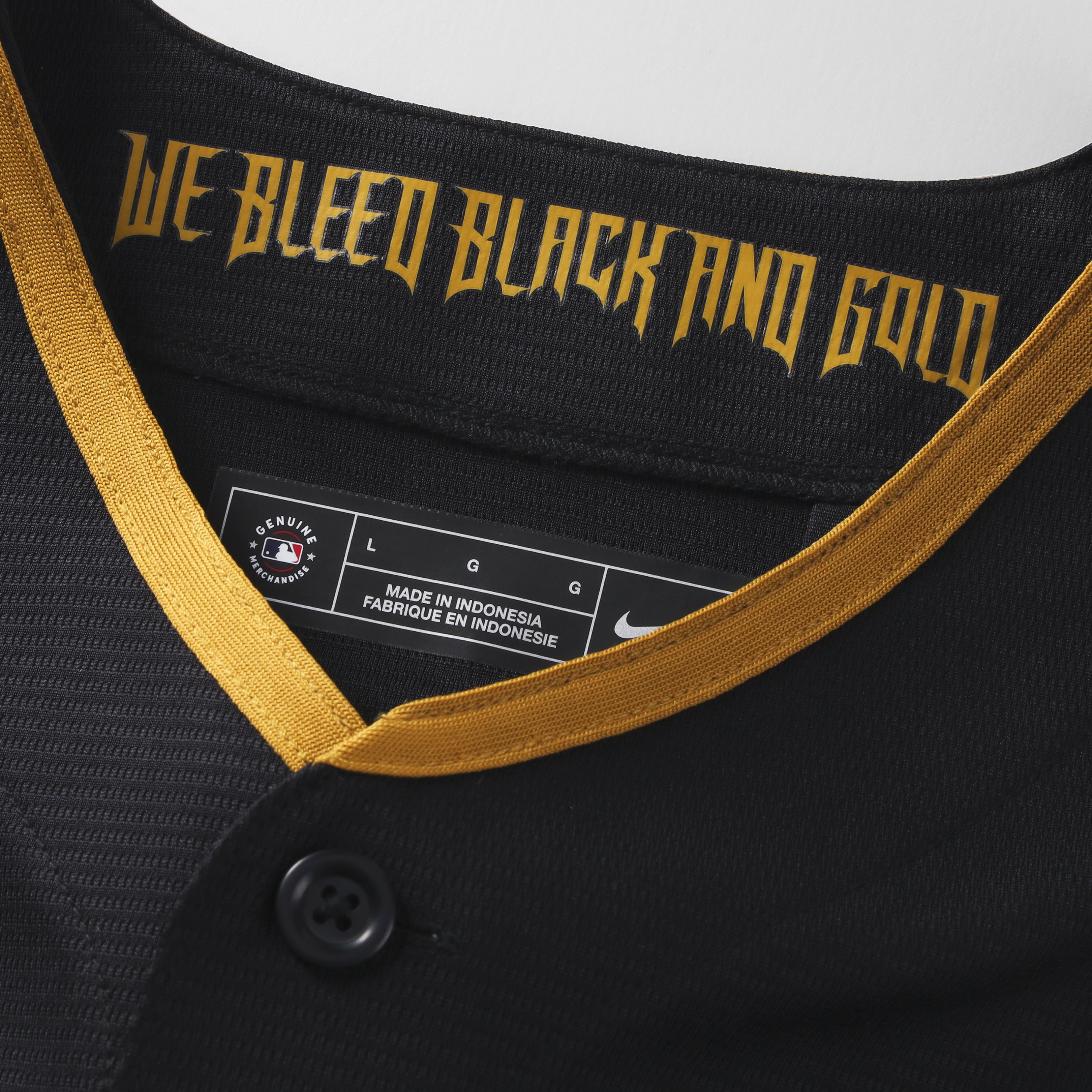 Maillot Nike noir Pittsburgh Pirates 2026 City Connect Stadium pour homme
