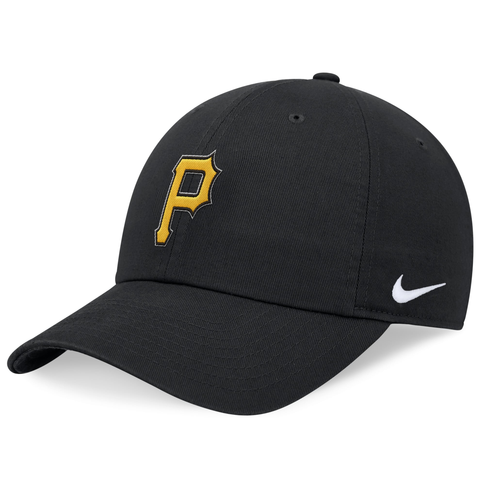 Men's Nike Black Pittsburgh Pirates Club Adjustable Hat