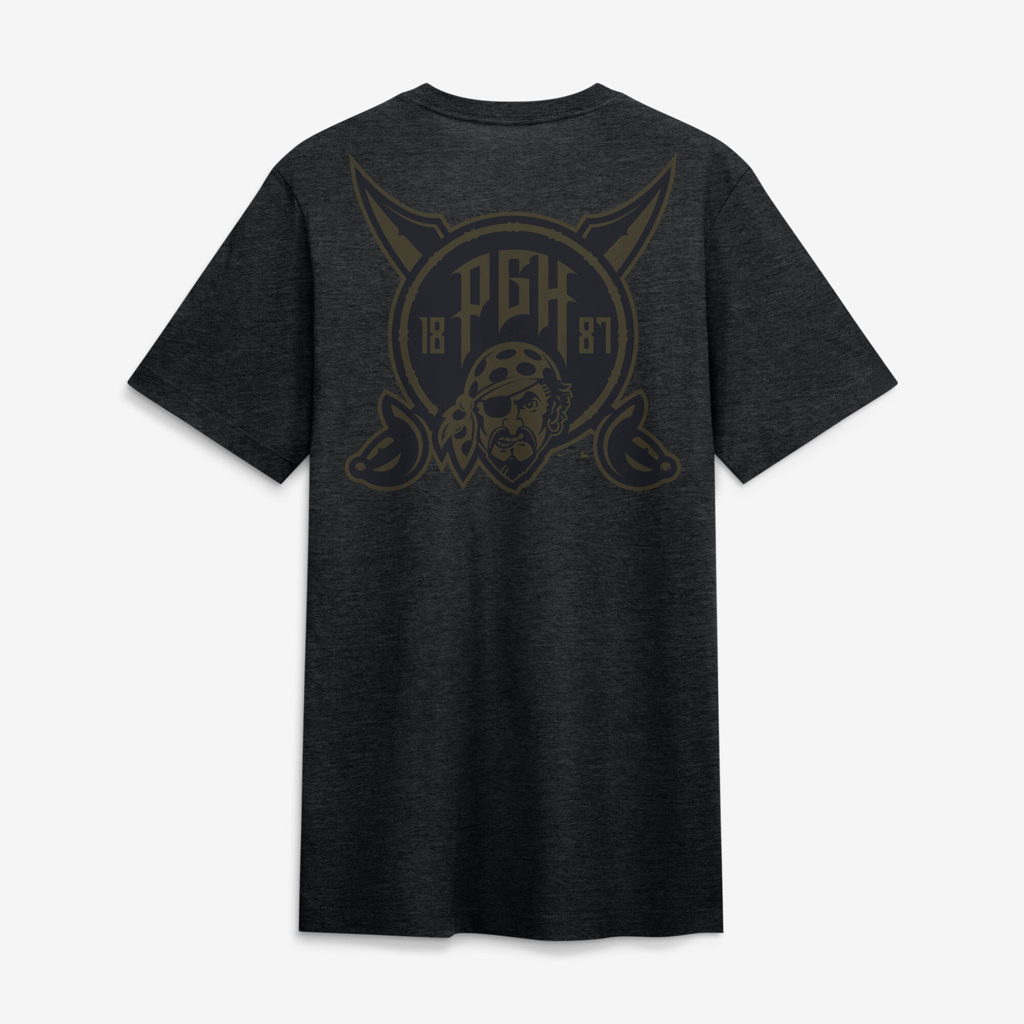 Men's Nike Heather Black Pittsburgh Pirates City Connect Legacy Tri-Blend T-Shirt