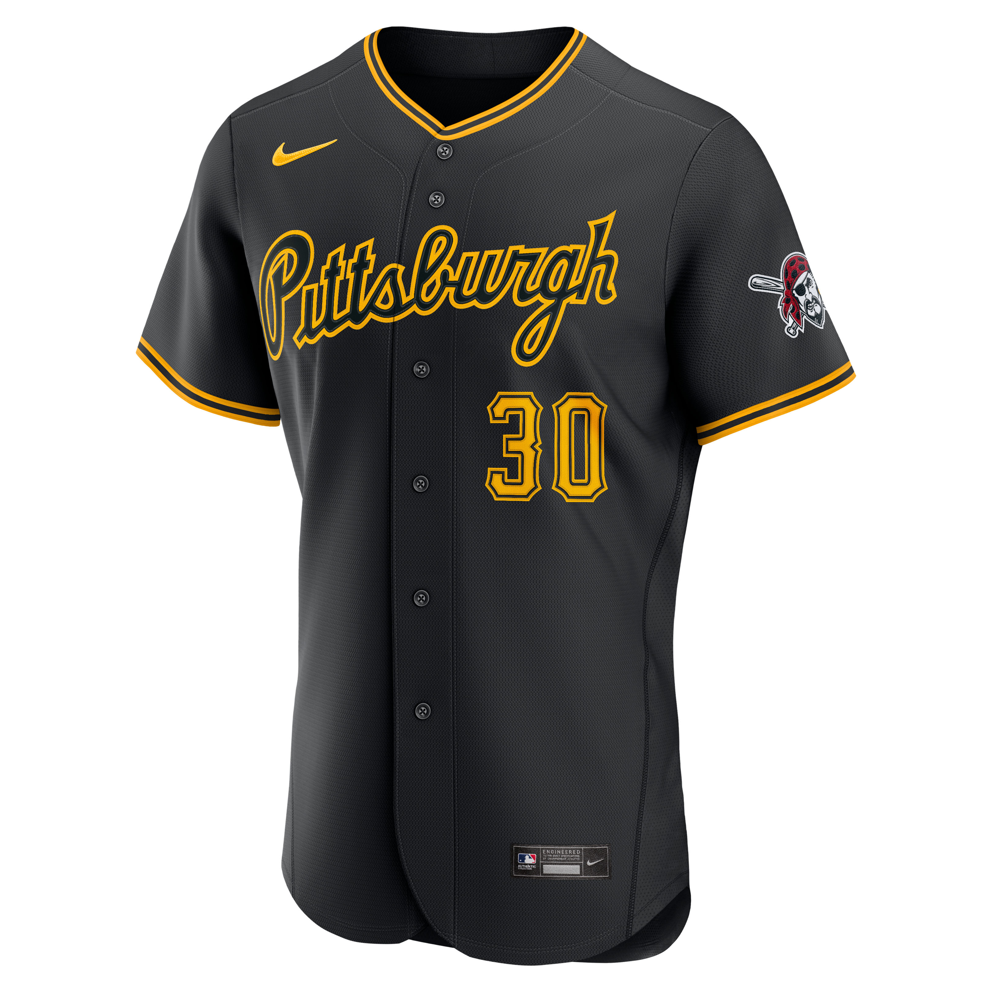 Men's Nike Paul Skenes Black Pittsburgh Pirates MLB Awards Authentic Jersey