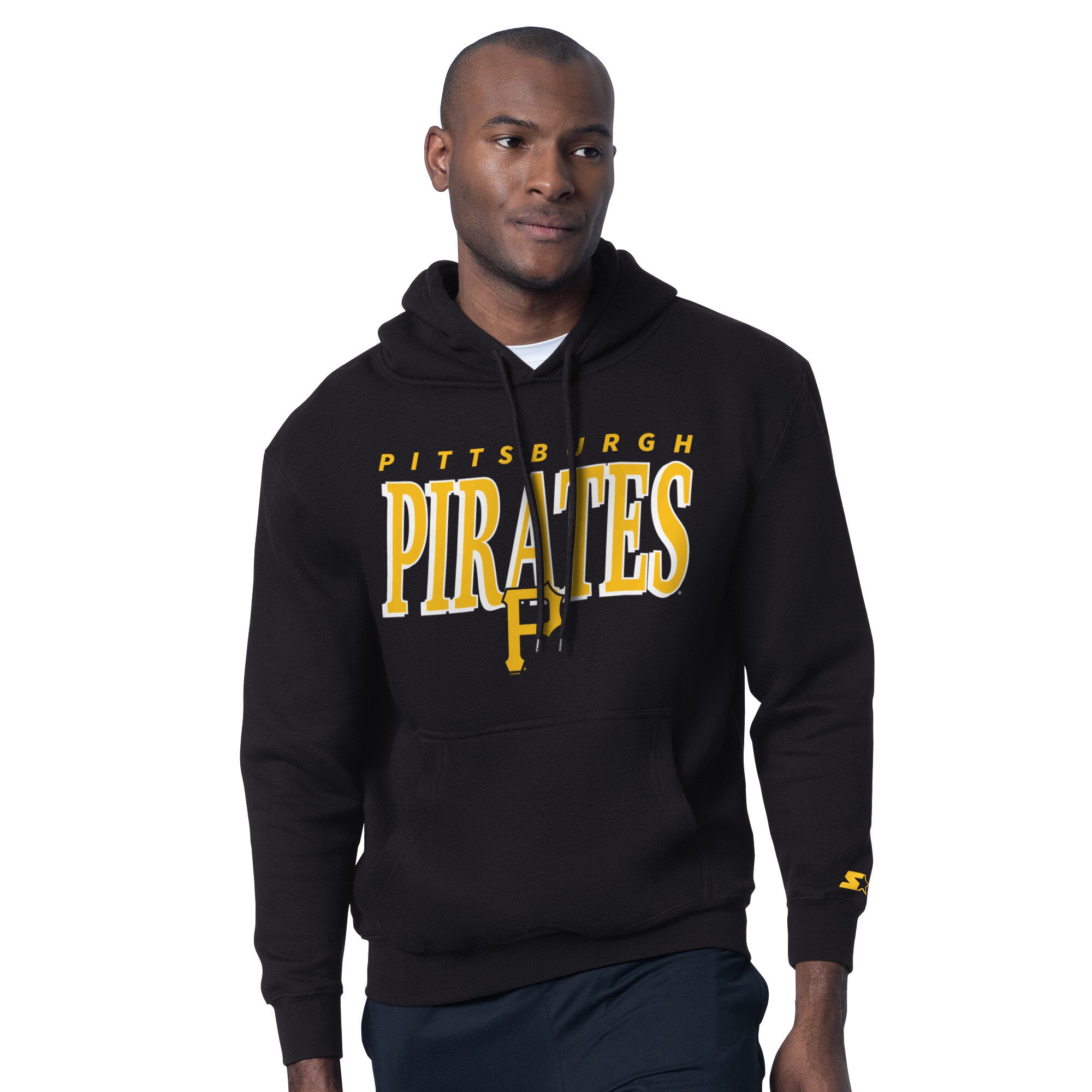 Ensemble sweat à capuche et t-shirt noir Starter Pittsburgh Pirates pour homme