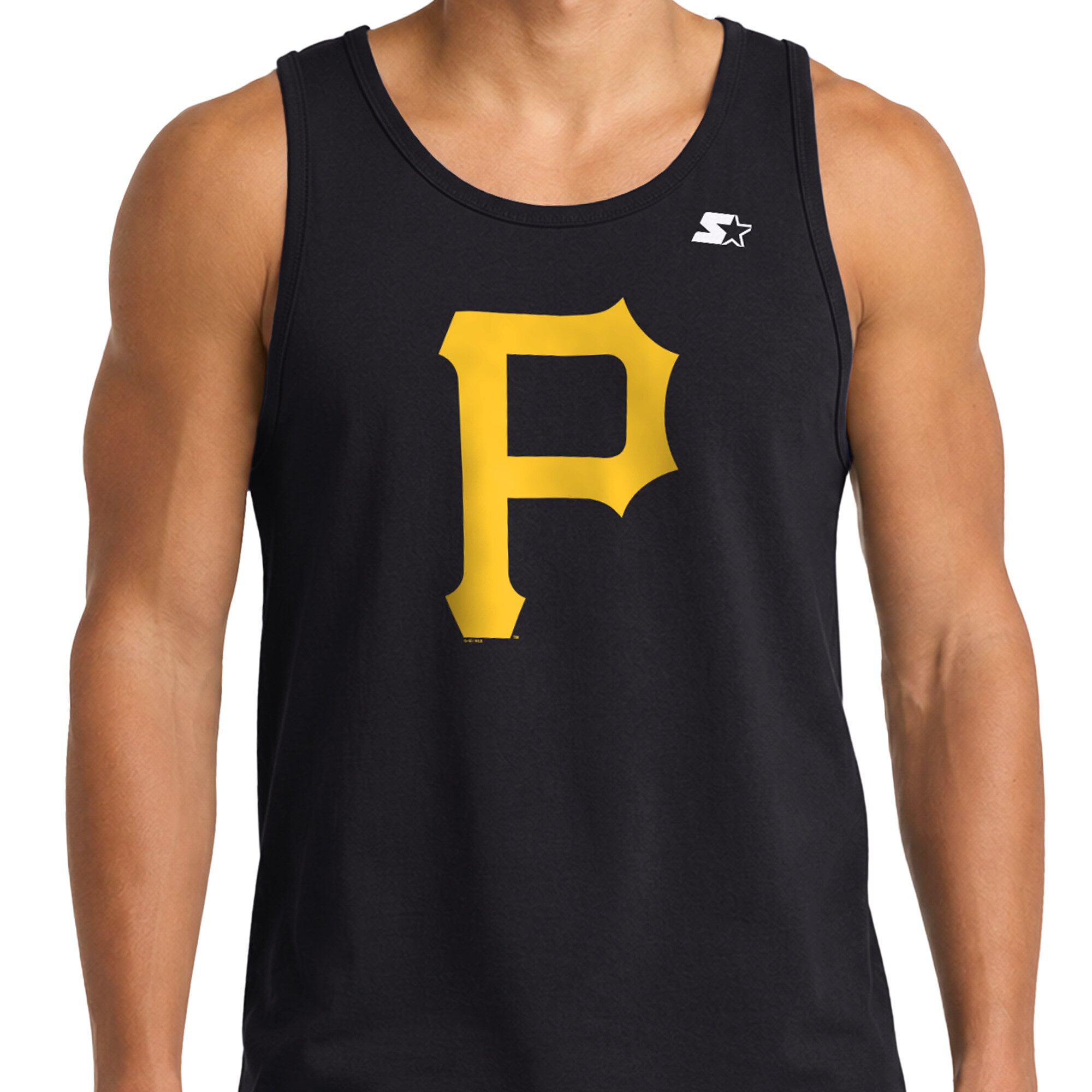 Débardeur noir Starter Pittsburgh Pirates pour homme