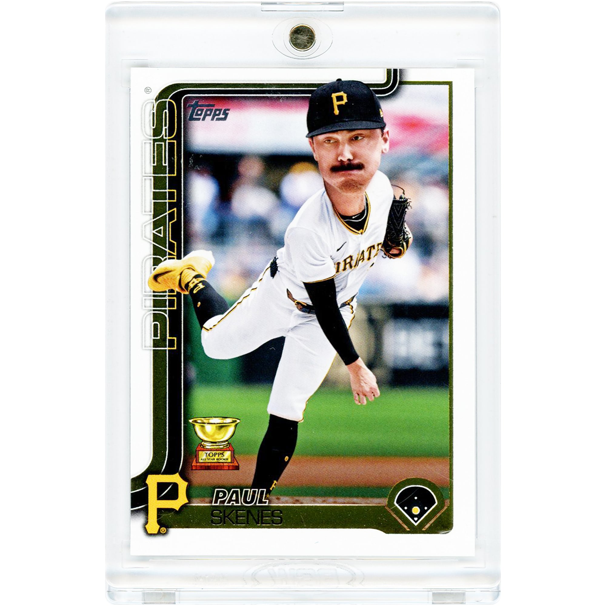 Carte Paul Skenes Pittsburgh Pirates 2025 Topps Big Head Variation n° 98