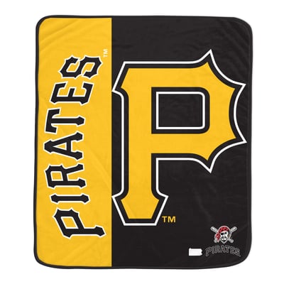 Pittsburgh Pirates Pegasus Dugout 50" x 60" Ultra Soft Throw Blanket