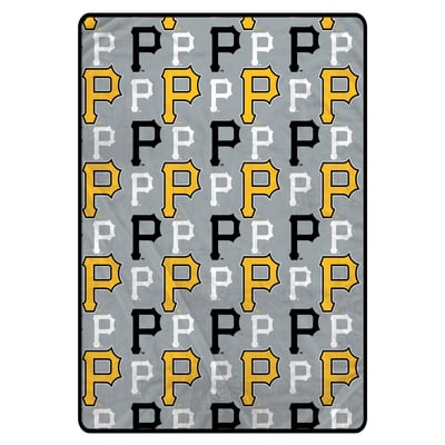Pittsburgh Pirates Pegasus Logo Roll Oversized 66" x 95" Ultra Cozy Blanket