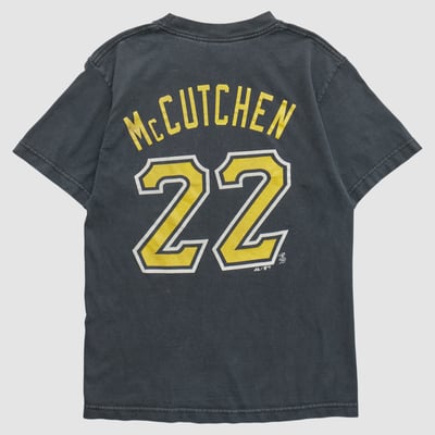 Pittsburgh Pirates Majestic 2010s T-shirt - Black - XS by Fanatics Real Vintage