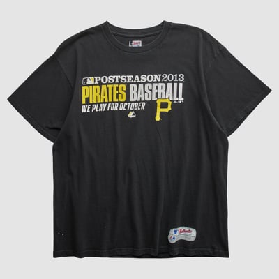 Pittsburgh Pirates Majestic 2013 T-shirt - Black - XL by Fanatics Real Vintage