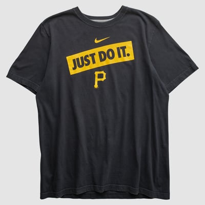 Pittsburgh Pirates Nike 2010s T-shirt - Black - S by Fanatics Real Vintage