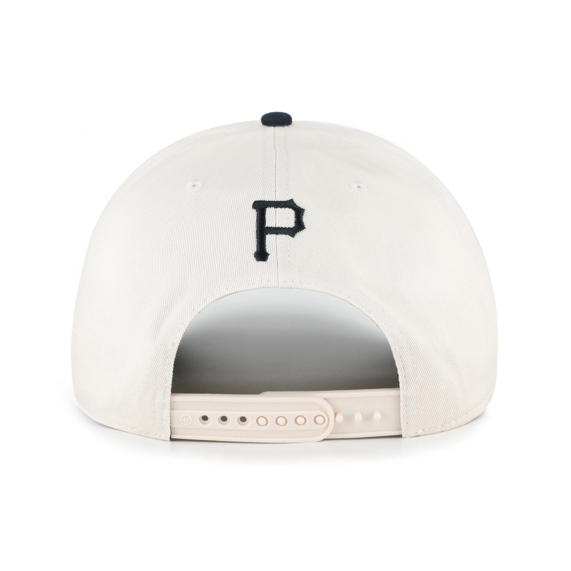 Unisex '47 Natural/Black Pittsburgh Pirates Rope Script Hitch Adjustable Hat