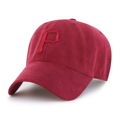 Pittsburgh Pirates '47 Unisex Fall Feelings Ballpark Suede Clean Up Hat - Red
