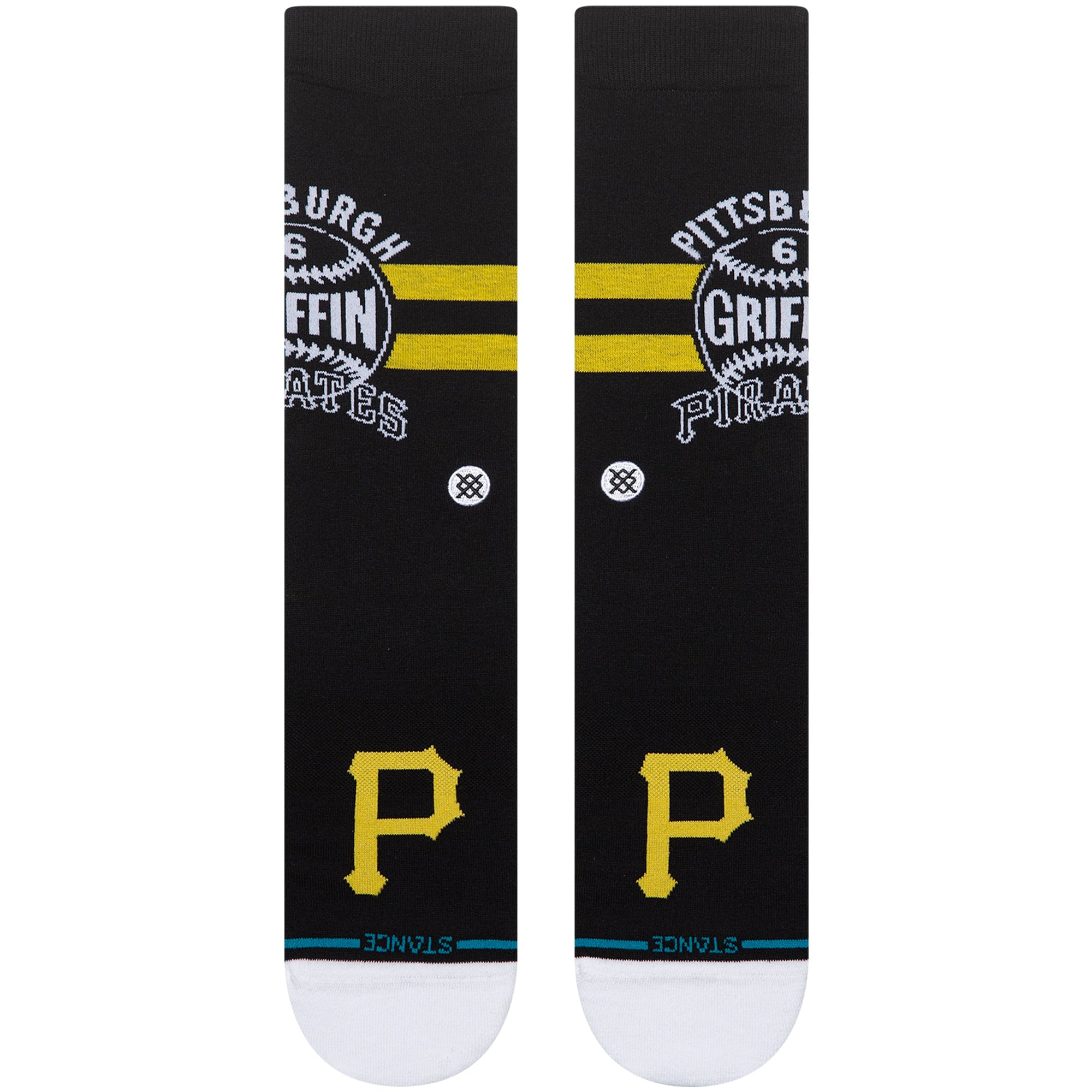 Unisex Stance Konnor Griffin Black Pittsburgh Pirates Stitches Crew Socks