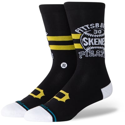 Paul Skenes Pittsburgh Pirates Stance Unisex Stitches Crew Socks - Black