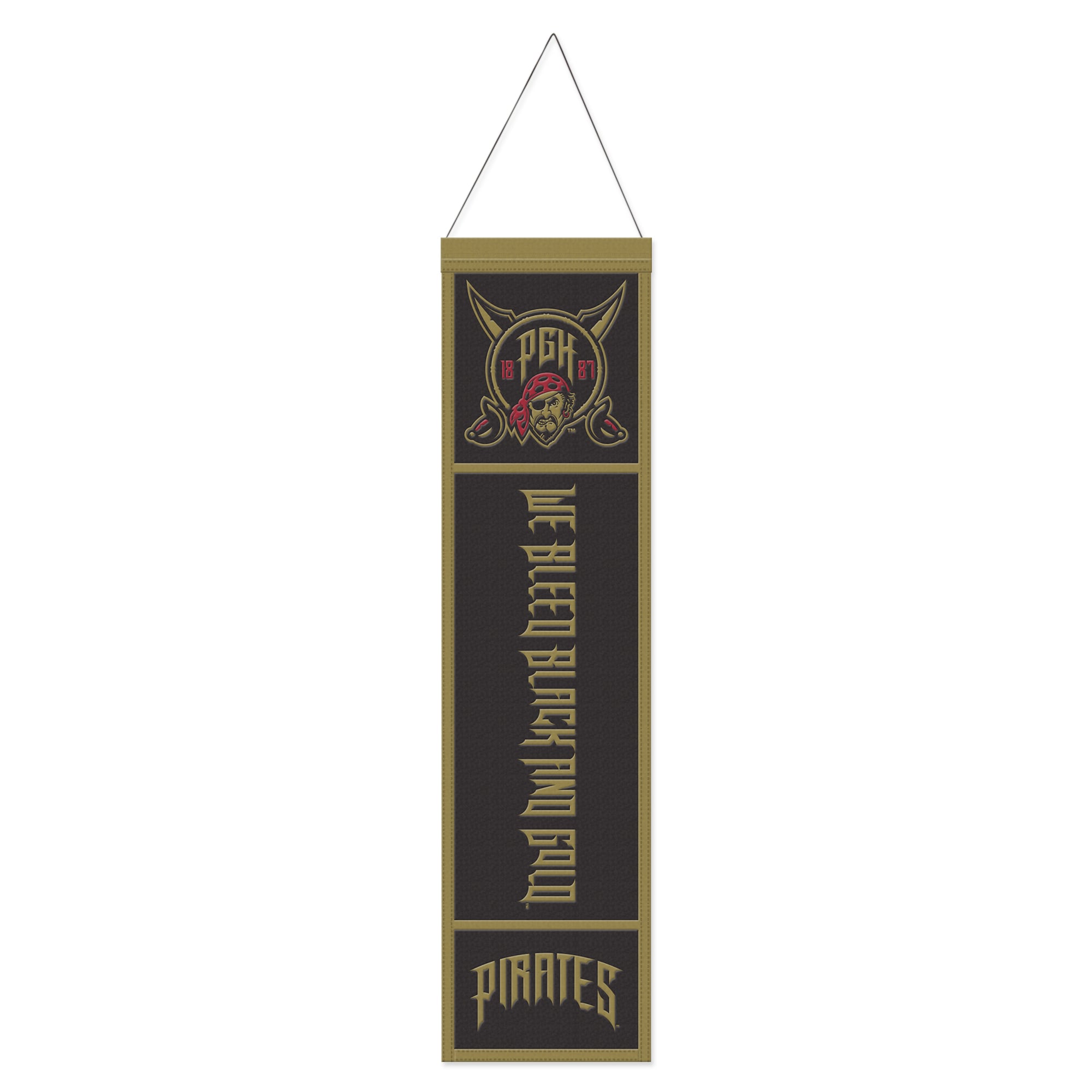 WinCraft  Pittsburgh Pirates 2026 City Connect 8" x 32" Wool Banner