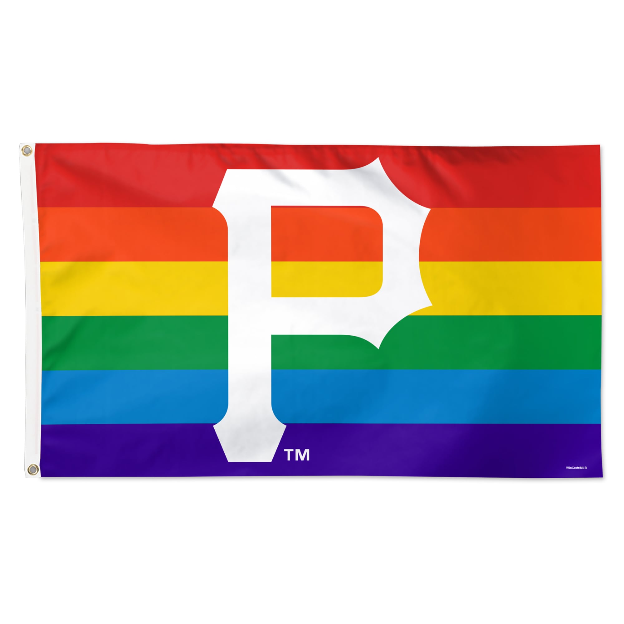 Drapeau de luxe WinCraft Pittsburgh Pirates 91 x 152 cm (3 pi x 5 pi) à une face, fierté de l'équipe
