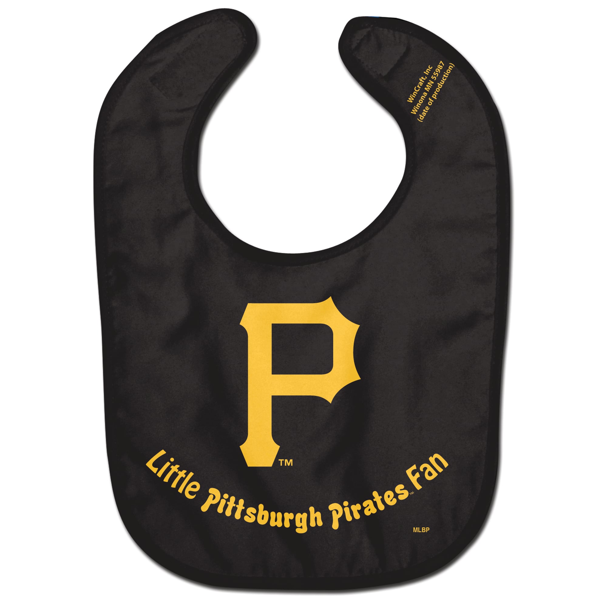 WinCraft Pittsburgh Pirates Bavoir bébé All-Pro Little Fan