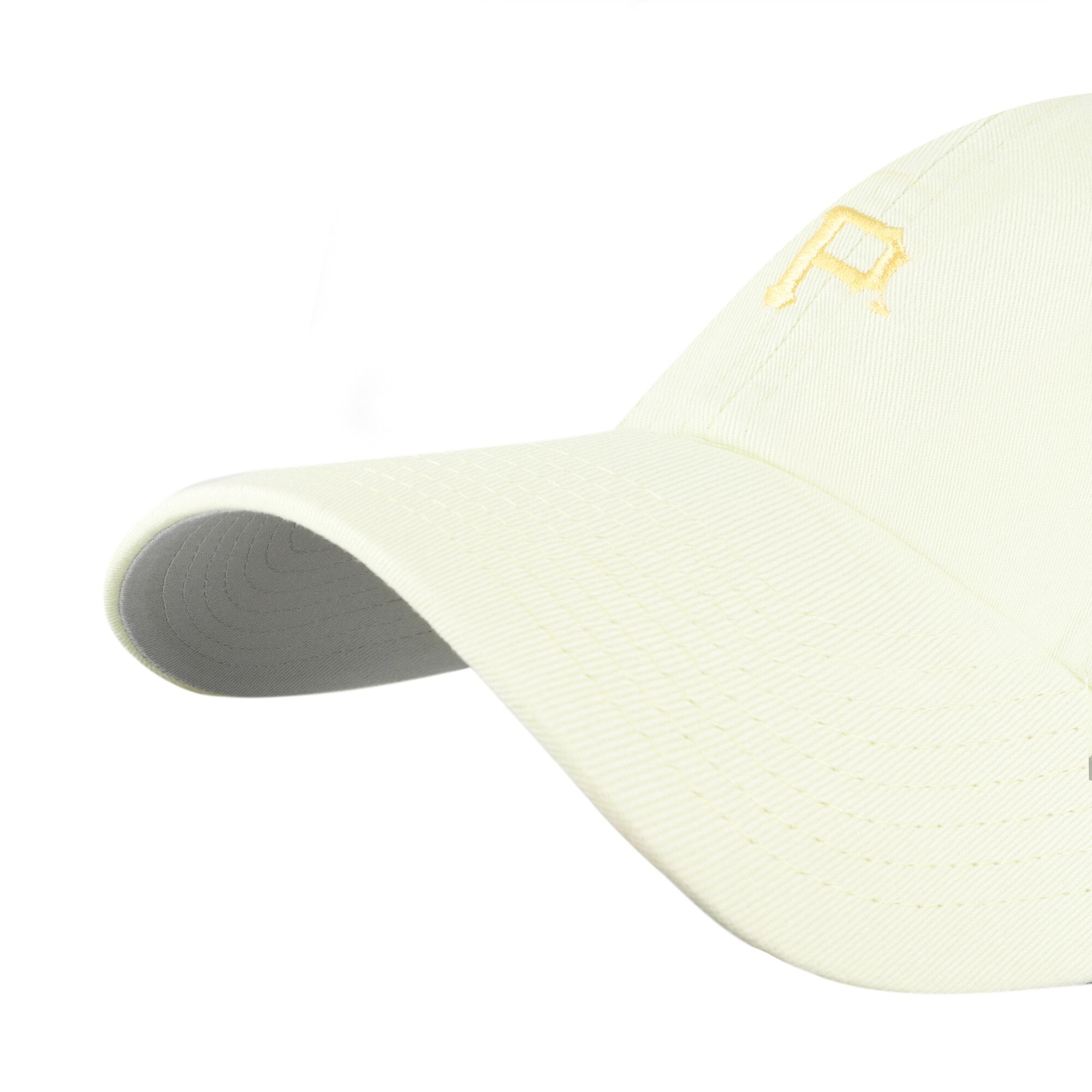 Casquette ajustable Pittsburgh Pirates « Pastel Clean Up » jaune n° 47 pour femme