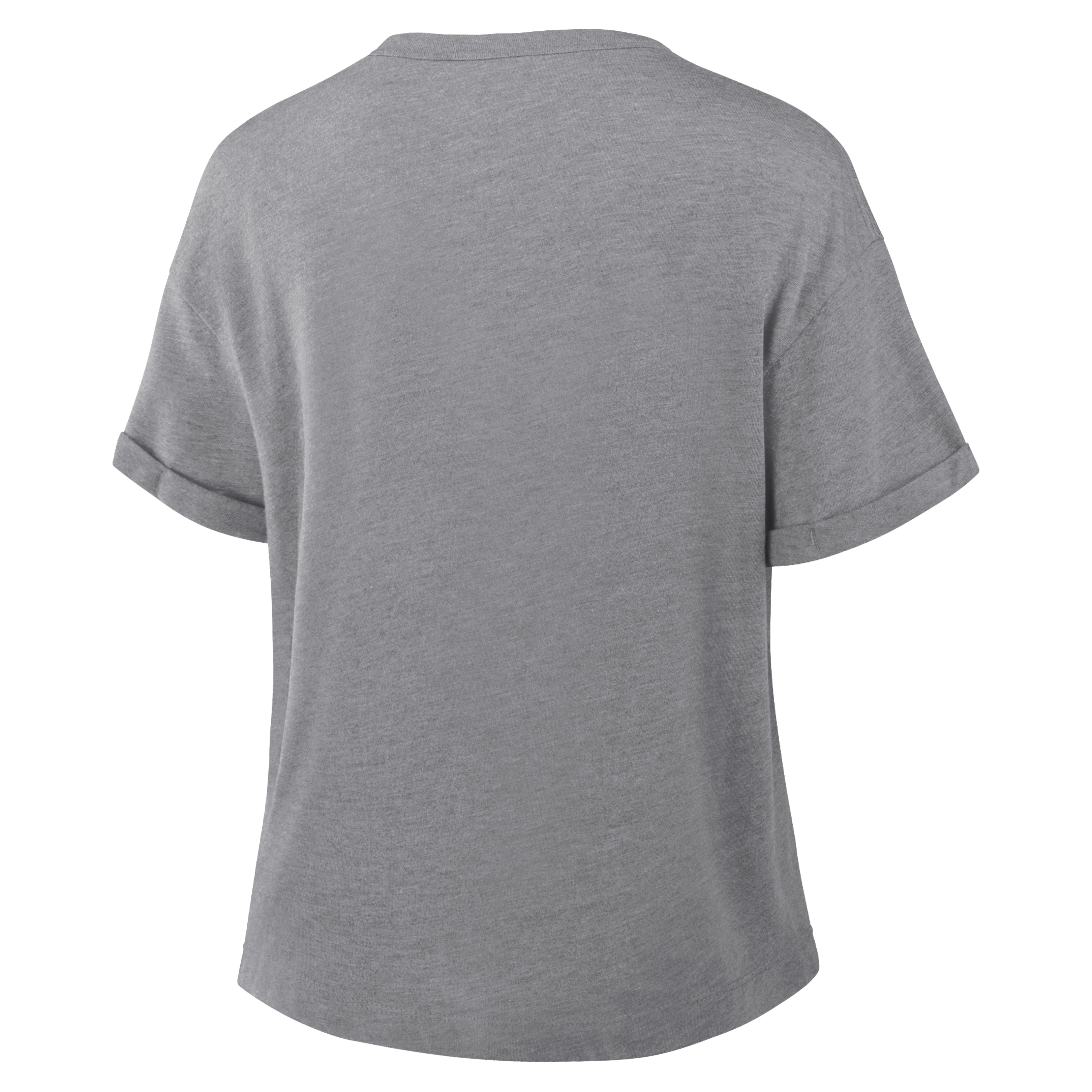 Women's Fanatics Heather Gray Pittsburgh Pirates Cooperstown Tribute Tri-Blend Boxy T-Shirt