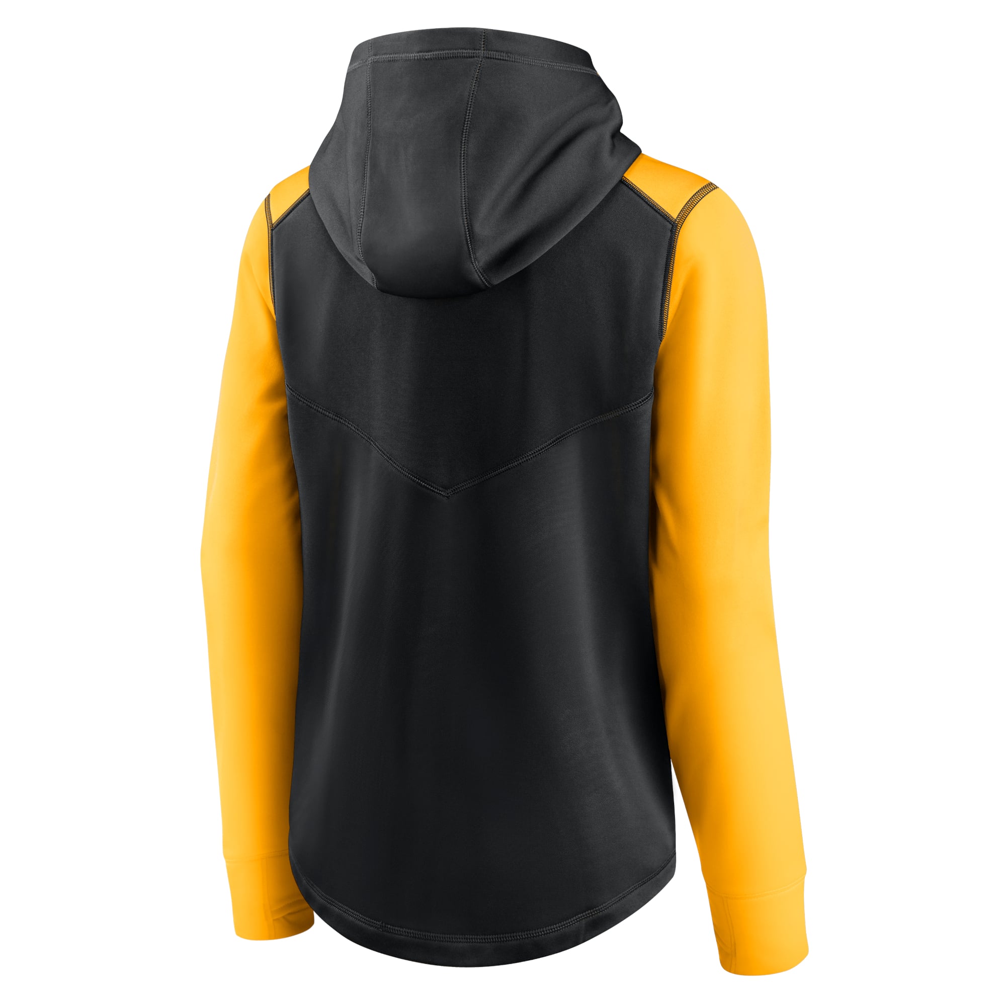 Women's Nike Black/Gold Pittsburgh Pirates Authentic Collection Baseball Performance Full-Zip Hoodie