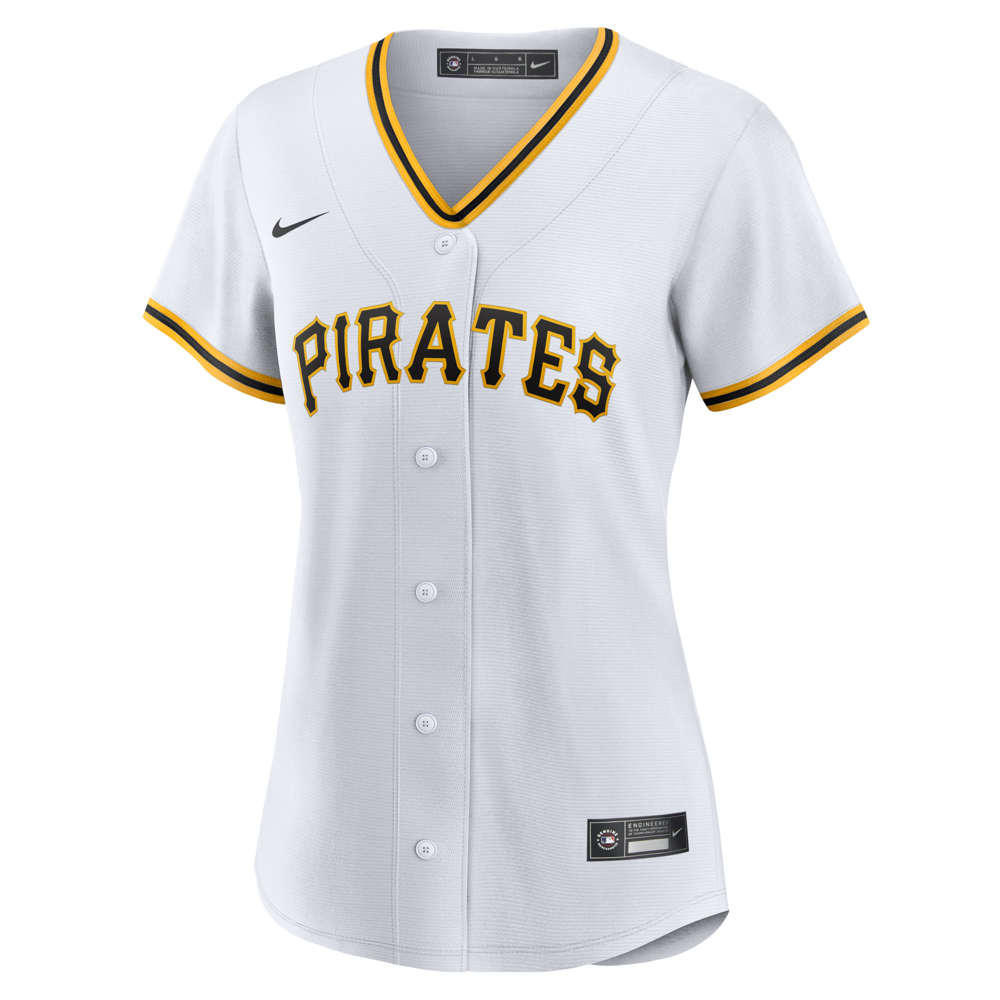 Women's Nike Konnor Griffin White Pittsburgh Pirates Home Replica Jersey