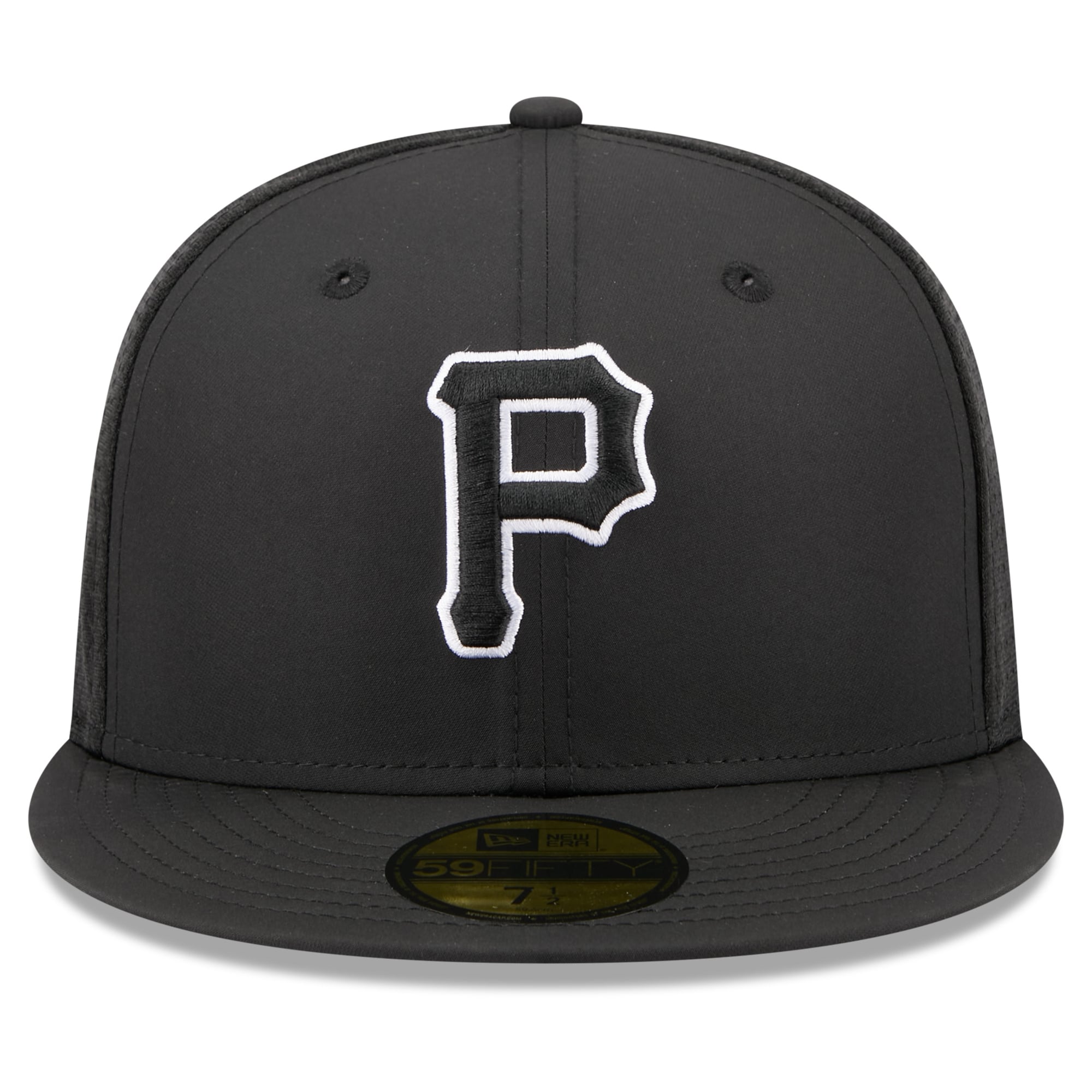 Youth New Era Black Pittsburgh Pirates Batting Practice 59FIFTY Fitted Hat