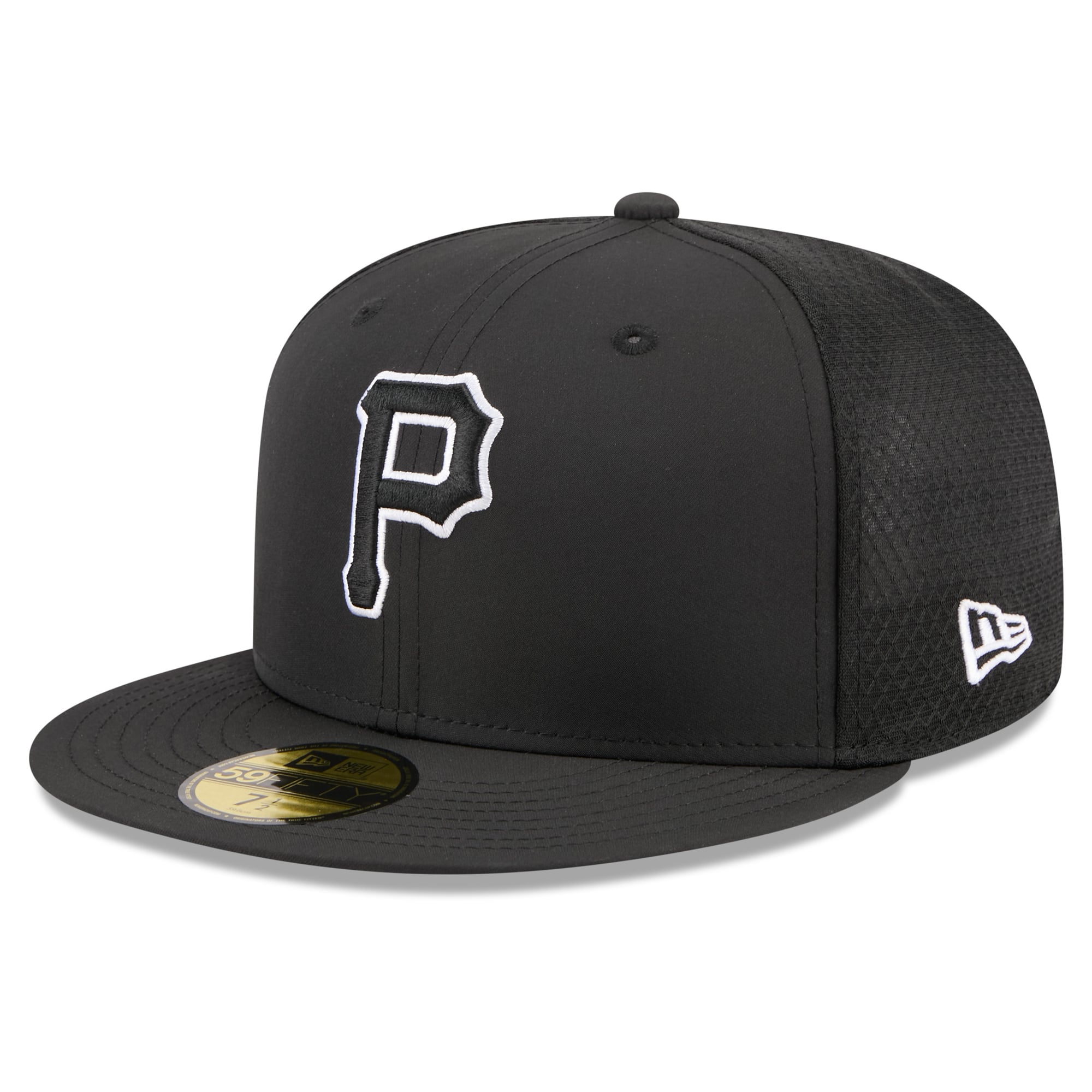 Youth New Era Black Pittsburgh Pirates Batting Practice 59FIFTY Fitted Hat
