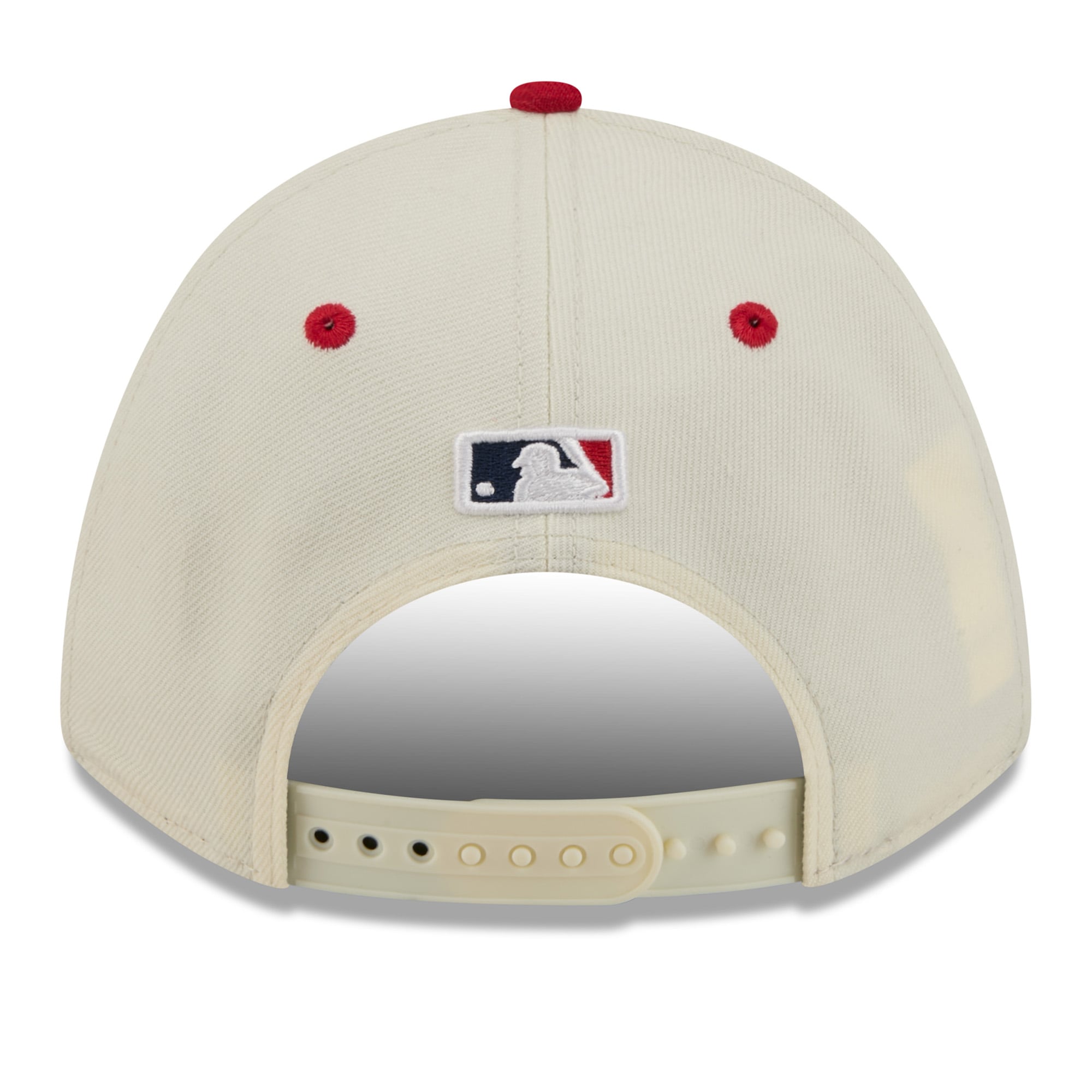 Youth New Era Cream/Red Pittsburgh Pirates USA 250 9FORTY M-Crown Adjustable Hat