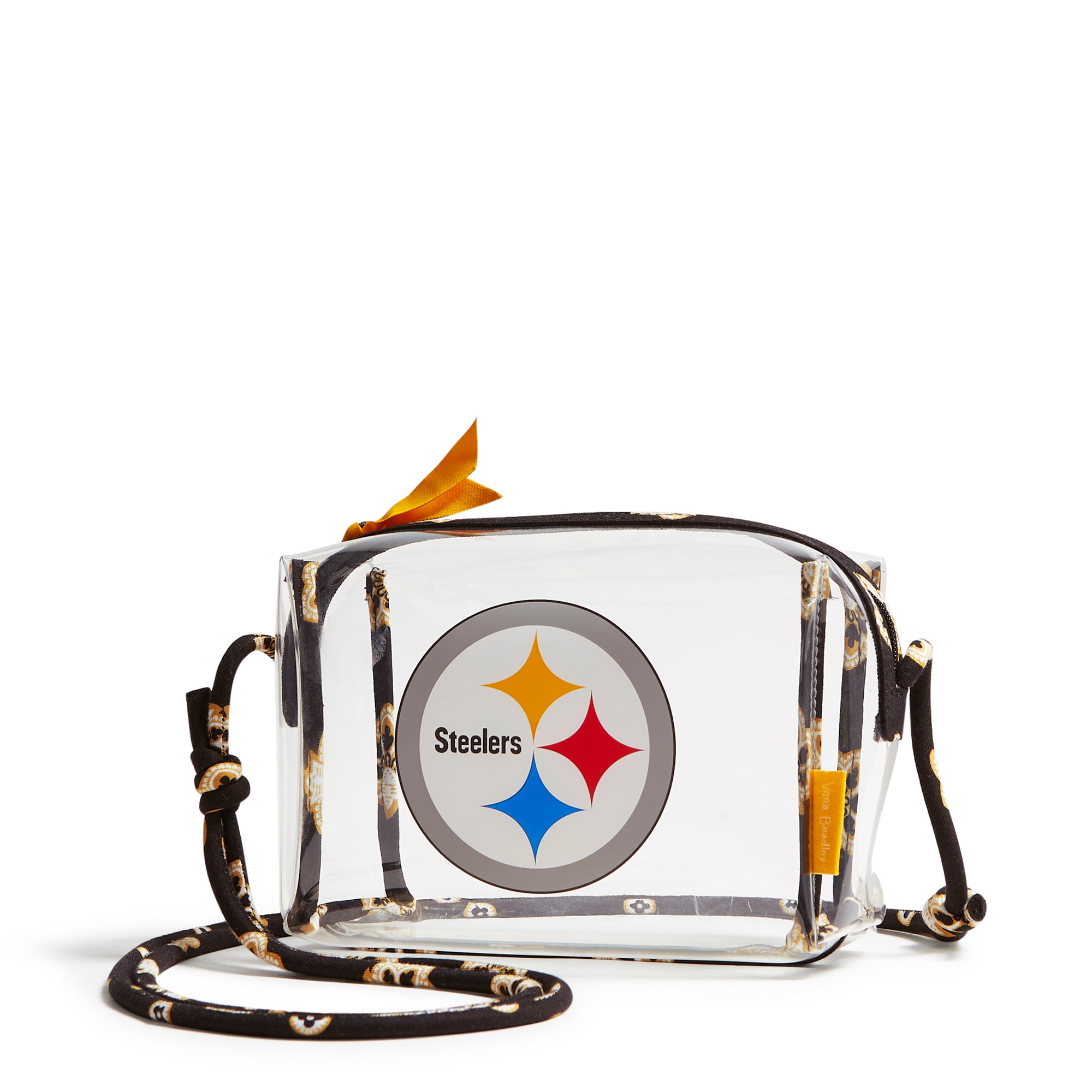 Pittsburgh Steelers Vera Bradley Clear Crossbody