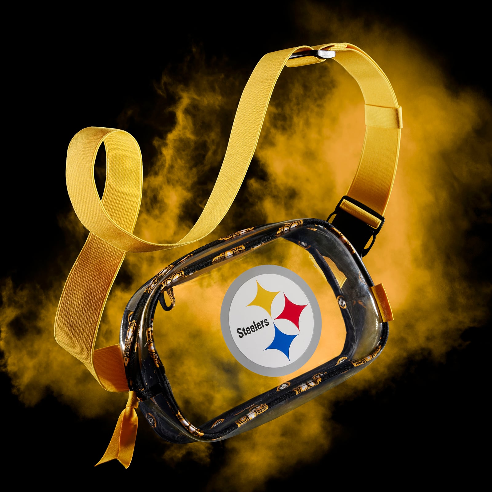 Pittsburgh Steelers Vera Bradley Clear Small-Belt Bag