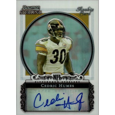 2006 Bowman Sterling Refractors #CH Cedric Humes AU