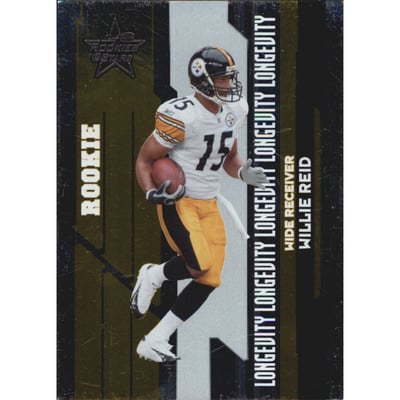 2006 Leaf Rookies and Stars Longevity Silver Parallel #223 Willie Reid