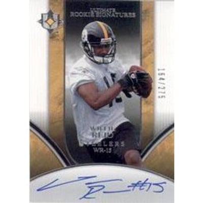 2006 Ultimate Collection #253 Willie Reid AU/275 RC