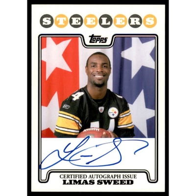 2008 Topps Rookie Premiere Autographs #RPALS Limas Sweed