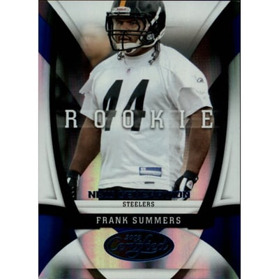 2009 Certified Mirror Blue #157 Frank Summers