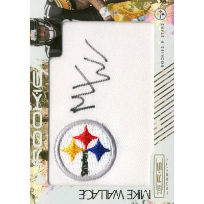 2009 Donruss Rookies and Stars Longevity #225 Mike Wallace AU RC