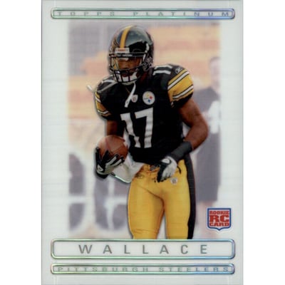 2009 Topps Platinum Rookie White Refractors #135 Mike Wallace