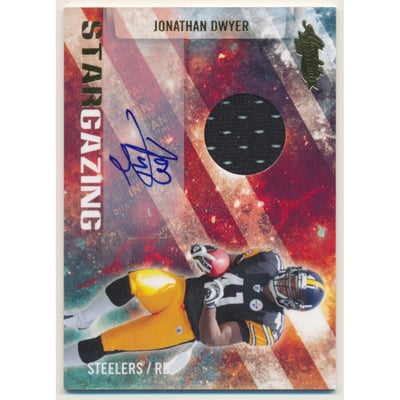 2010 Absolute Memorabilia Star Gazing Materials Autographs #11 Jonathan Dwyer