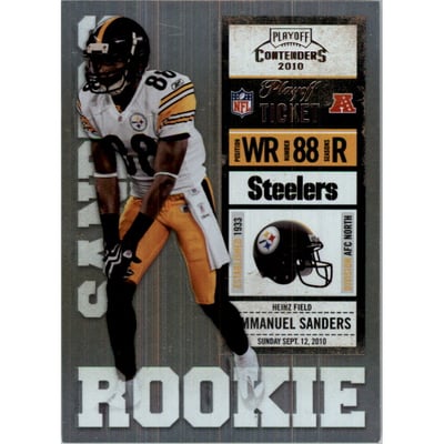 2010 Playoff Contenders Playoff Ticket #212B Emmanuel Sanders