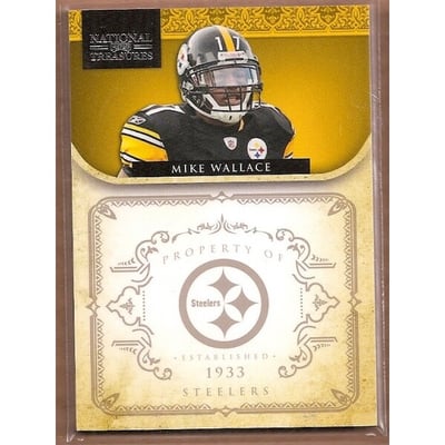 2011 Playoff National Treasures #119 Mike Wallace