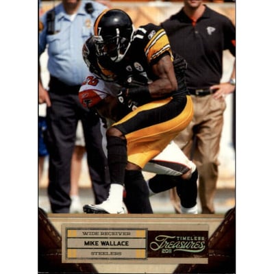 2011 Timeless Treasures Gold #71 Mike Wallace