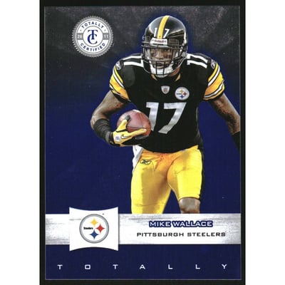 2011 Totally Certified Blue #14 Mike Wallace